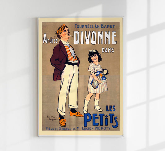 Les Petits by Roger Broders – Vintage French Poster