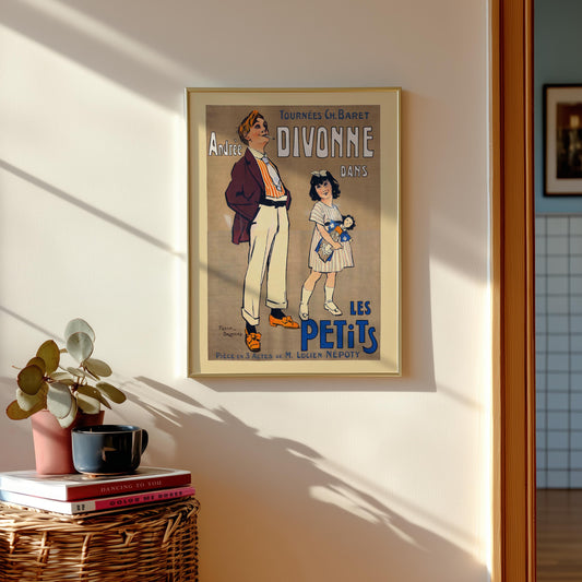 Les Petits by Roger Broders – Vintage French Poster