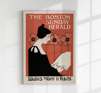 The Boston Sunday Herald by Ethel Reed