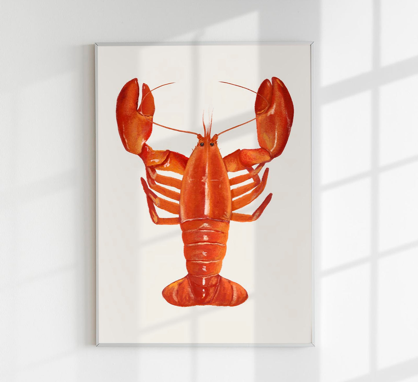 The Red Lobster Antique Print