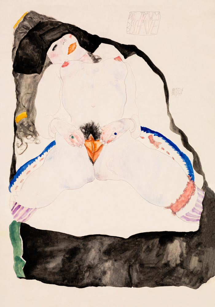 Observed in a Dream by Egon Schiele