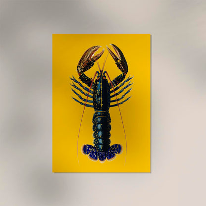 The Yellow Lobster Poster