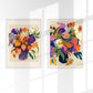 Flowrish Bouquet Set of 2 Prints