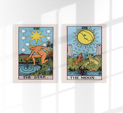 Tarot Set of 2 Prints