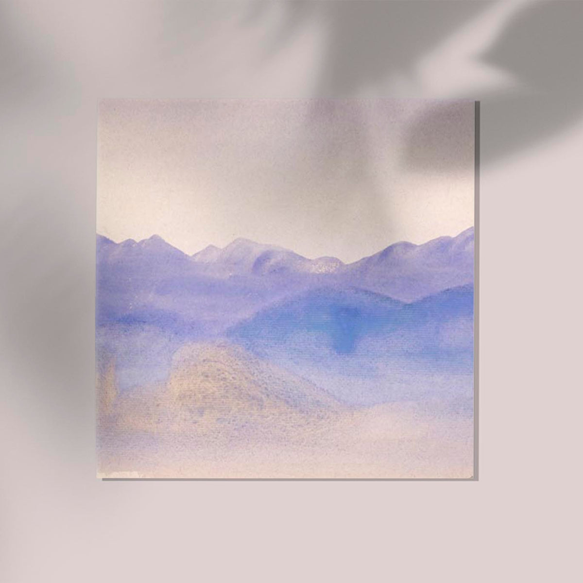 Blue Mist by Arthur B Davies Square Print