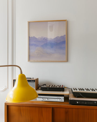 Blue Mist by Arthur B Davies Square Print