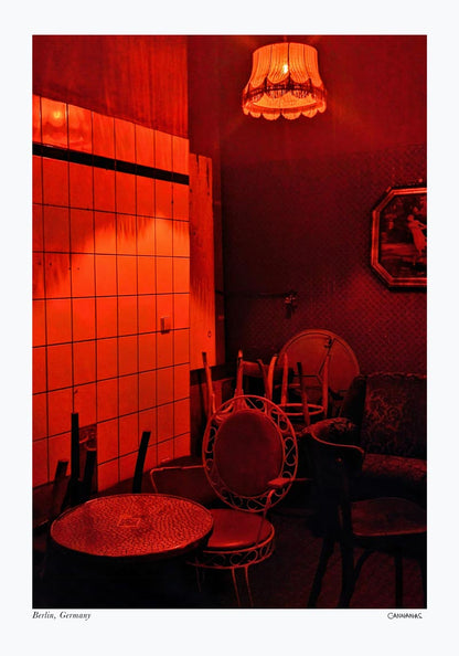 Bar in Berlin Poster by Cannanas