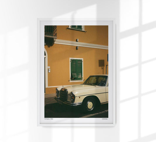 Car in Sardegna Poster by Cannanas