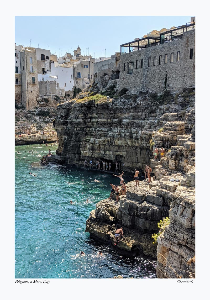 Polignano a Mare Poster by Cannanas