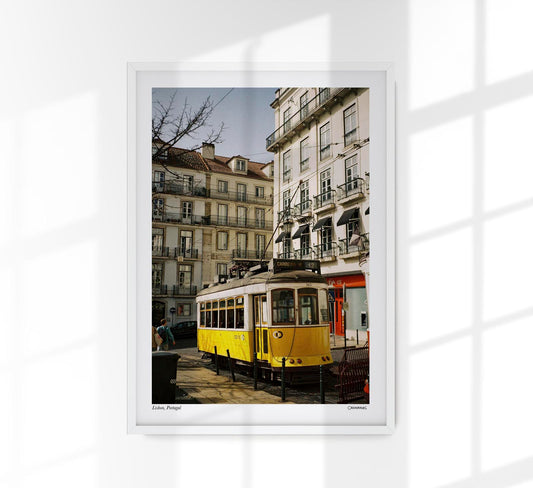Bondinho in Lisbon Poster by Cannanas