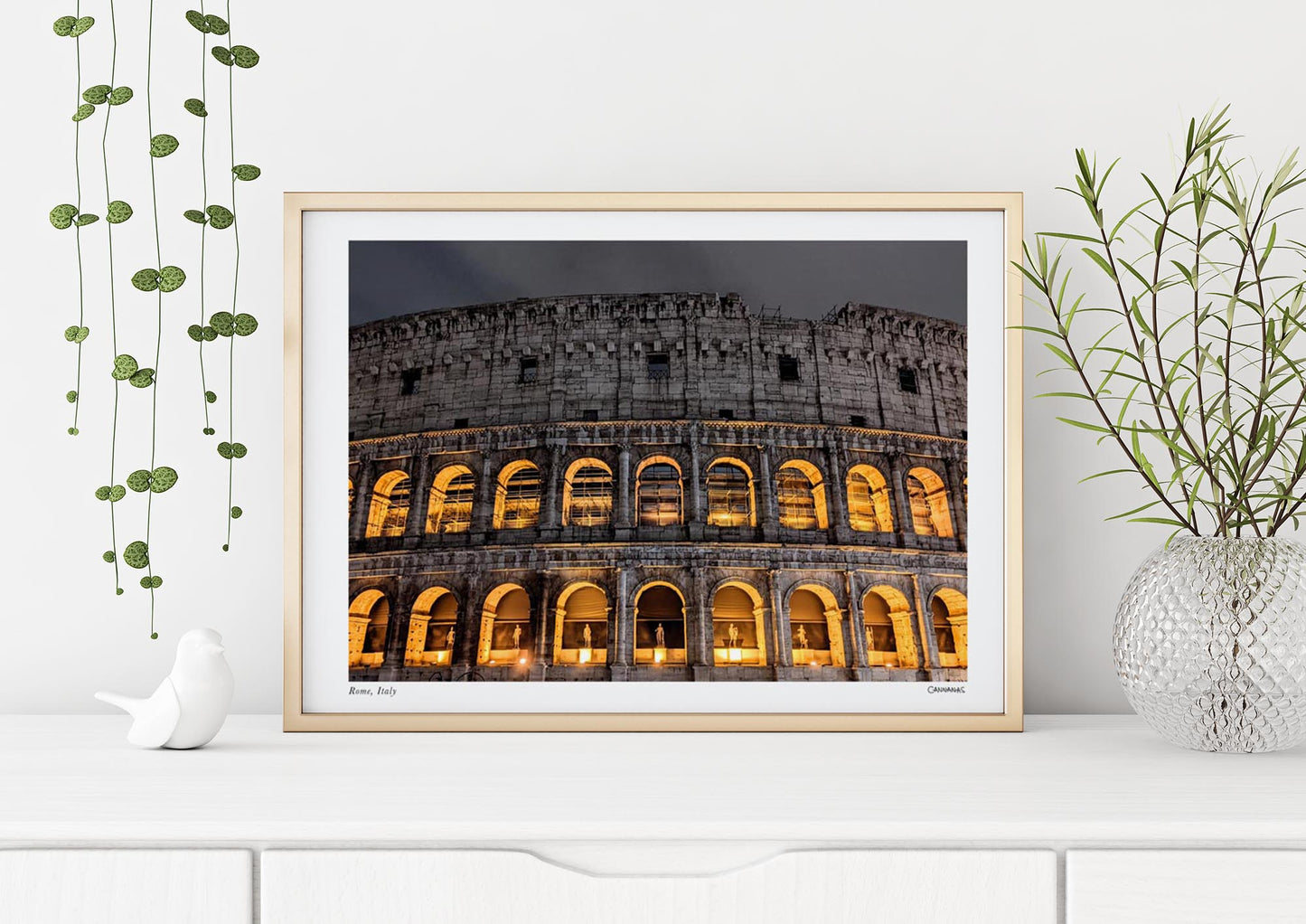 Sale: Coliseum Rome, Italy Poster by Cannanas - S Size Fine Art Print