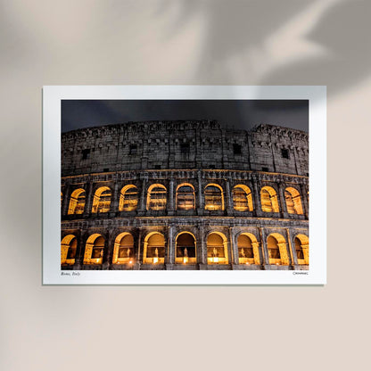 Coliseum Rome, Italy Poster by Cannanas