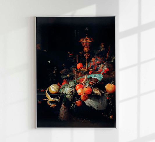 Fruits by Abraham Mignon Botanical Poster