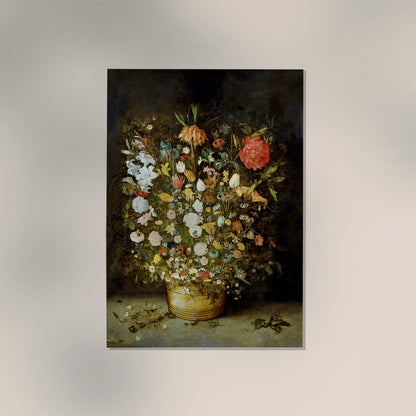Still Life with Flowers by Jan Brueghel Botanical Poster