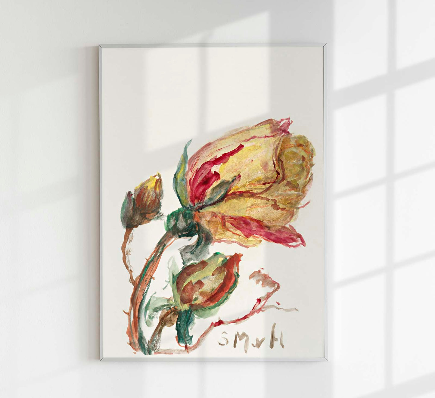 Rose by Sientje Mesdag-van Houten Botanical Poster