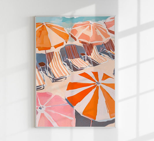 Summertime Art Poster