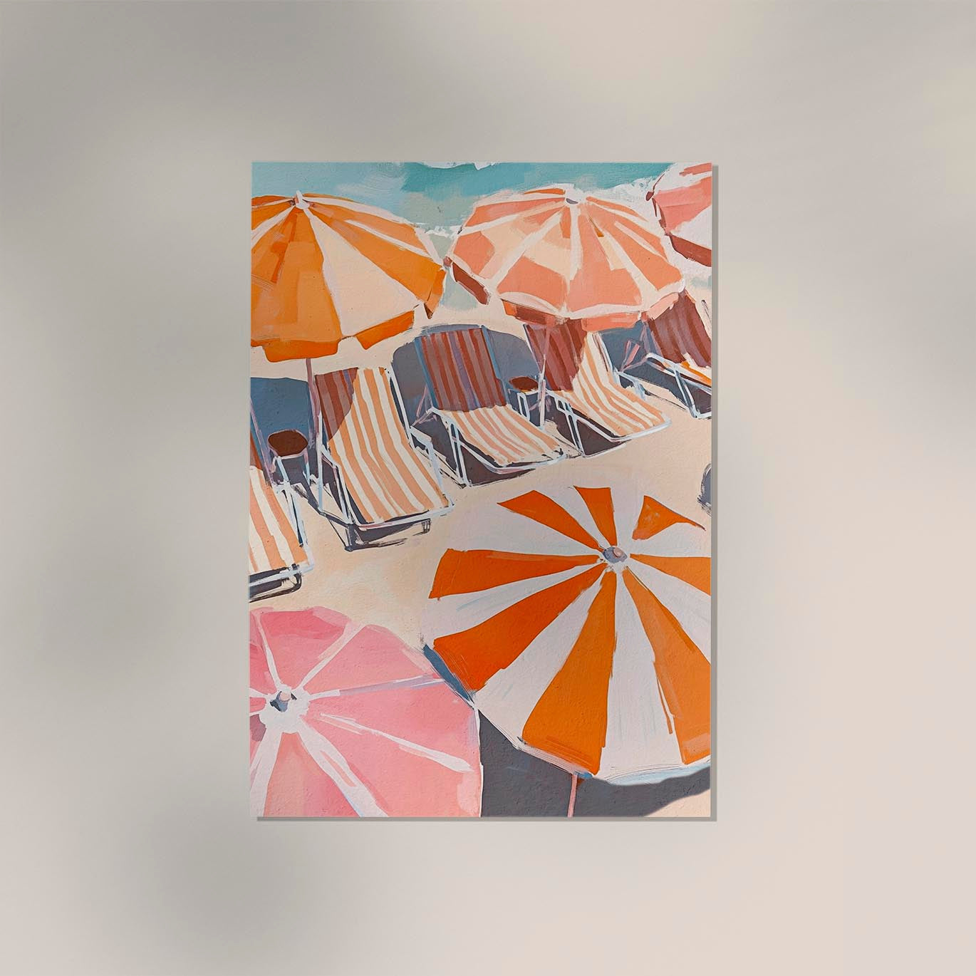 Summertime Art Poster