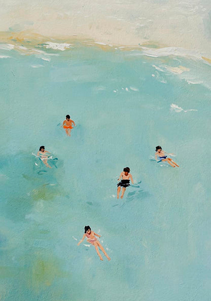 Summer in the water Set of 2 Prints