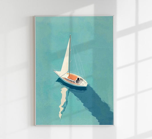 Sailboat nr 2 Art Poster