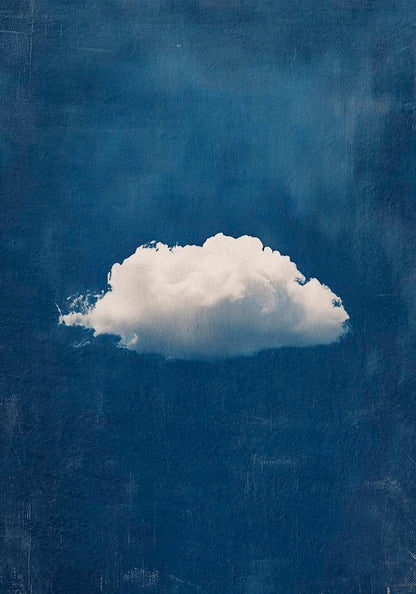 Blue Sky and the Cloud Art Print