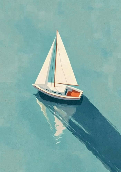 Sailboat nr 1 Art Poster