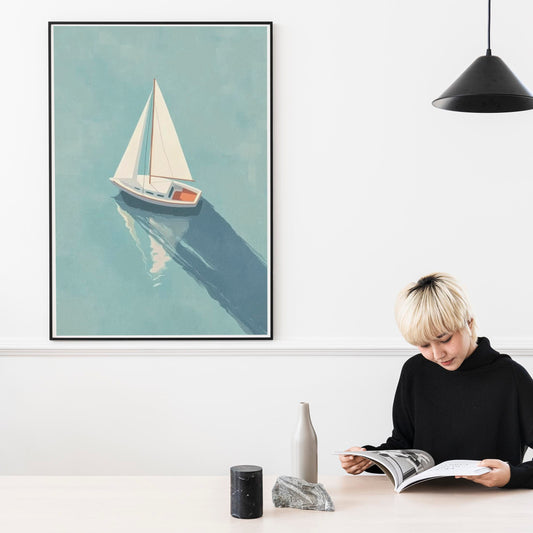 Sailboat nr 1 Art Poster