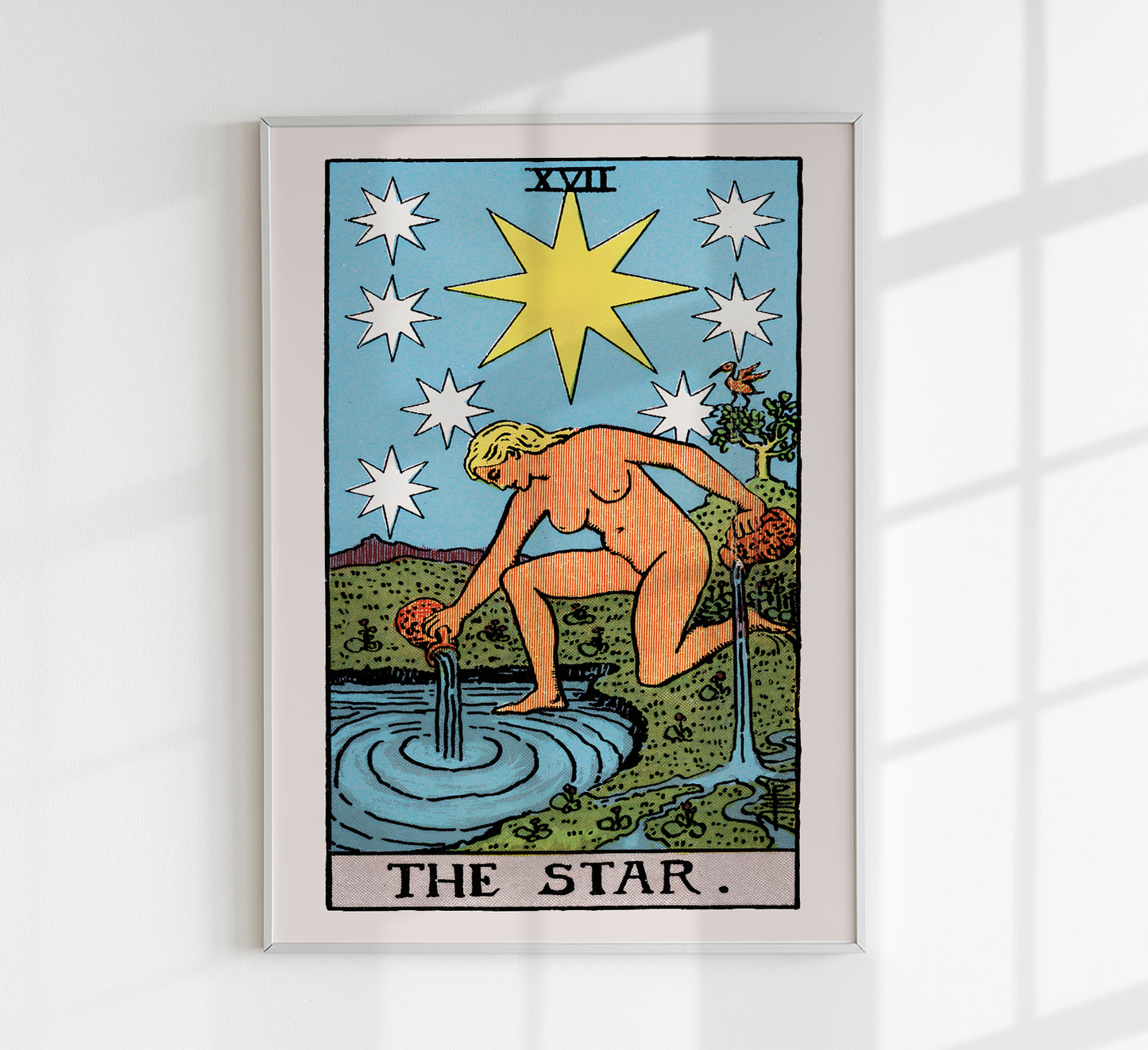 The Star Tarot Art Poster