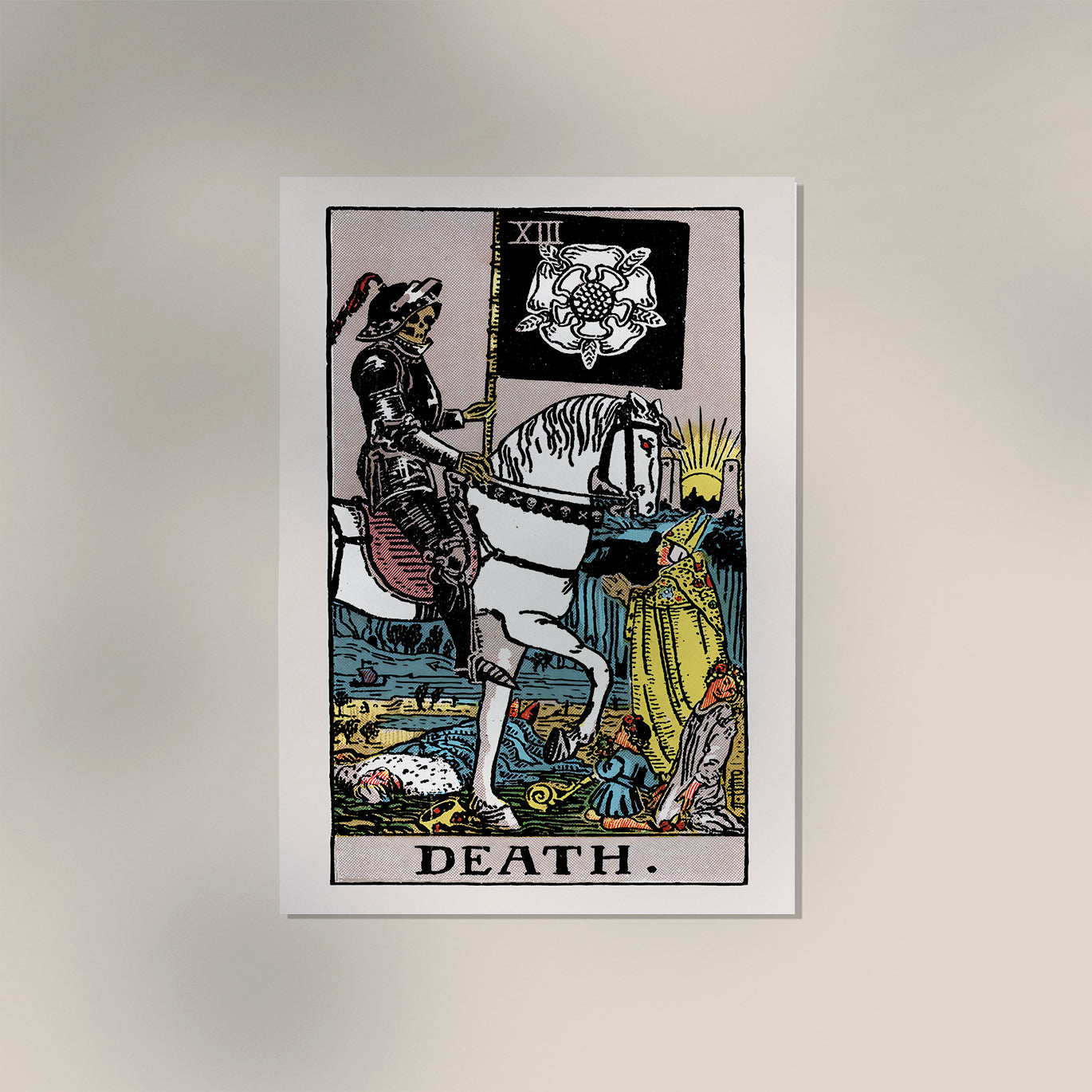 Death Tarot Art Poster