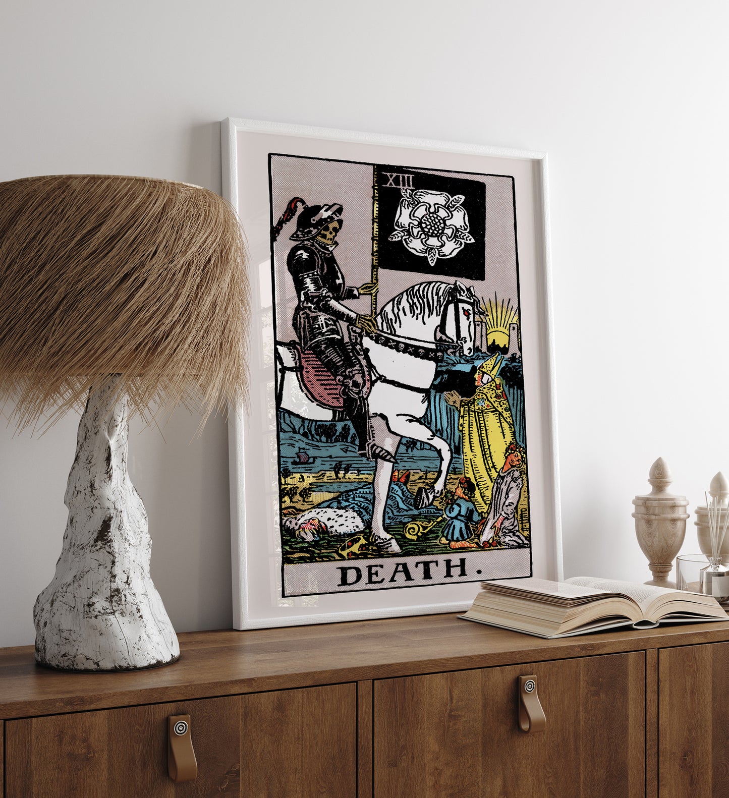 Death Tarot Art Poster