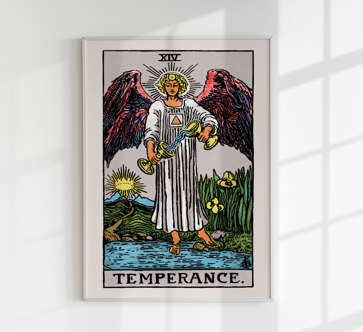 Temparance Tarot Art Poster