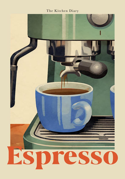 The Kitchen Diary: Espresso Poster