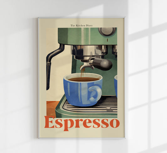 The Kitchen Diary: Espresso Poster