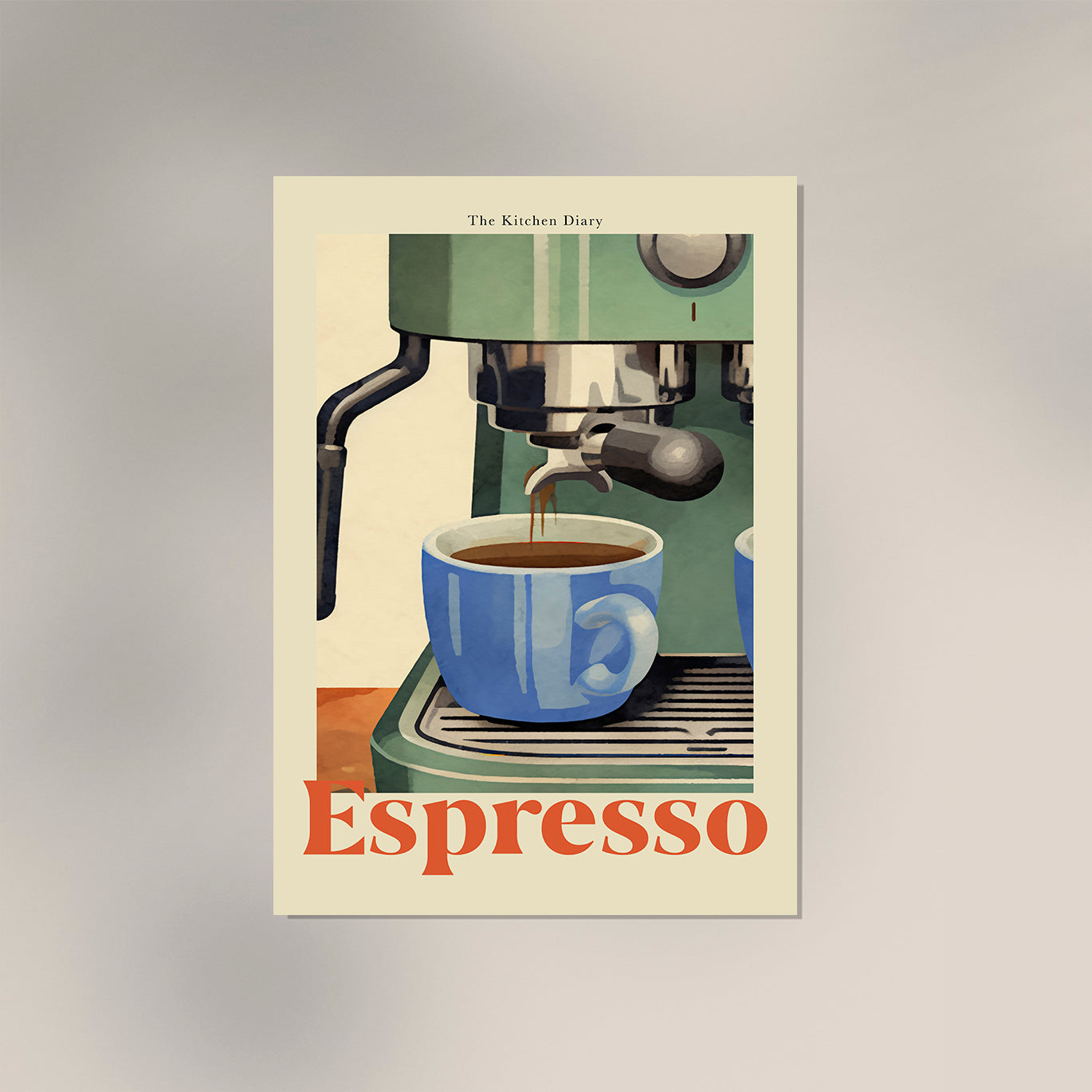 The Kitchen Diary: Espresso Poster