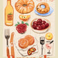 The Kitchen Diary: Brunch Club Poster