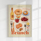 The Kitchen Diary: Brunch Club Poster