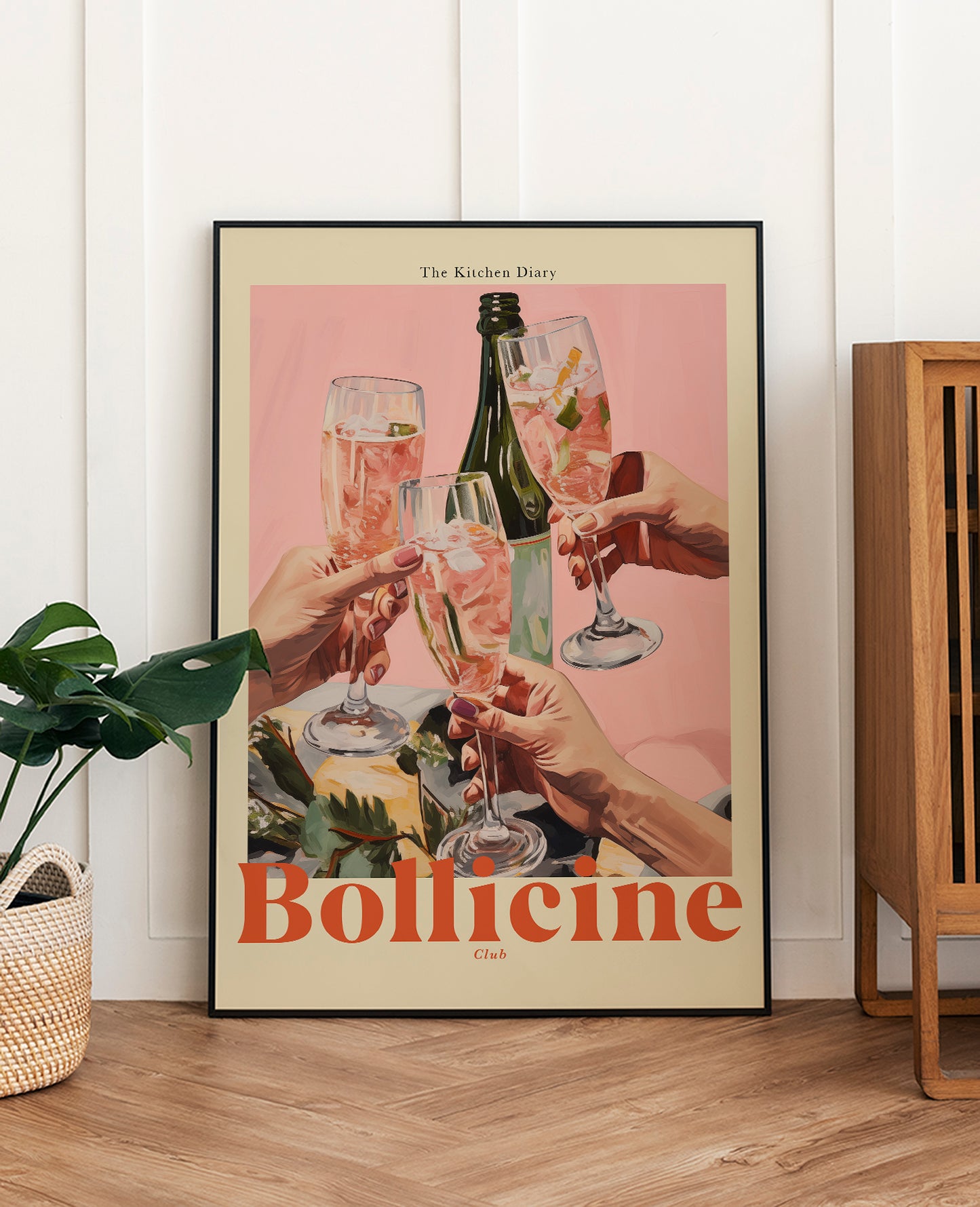 The Kitchen Diary: Bollicine Club Poster