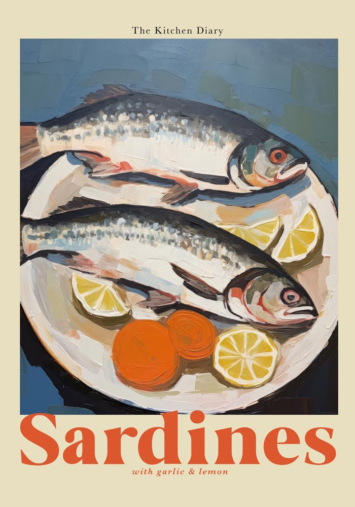 The Kitchen Diary: Sardines Poster