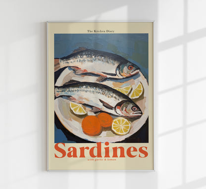 The Kitchen Diary: Sardines Poster