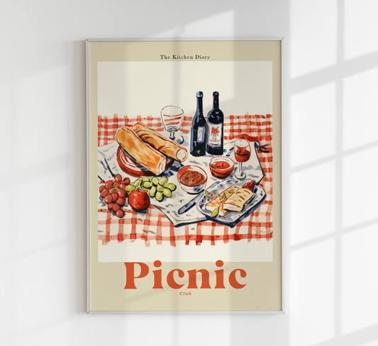 The Kitchen Diary: Picninc Club Poster