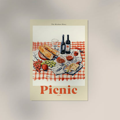 The Kitchen Diary: Picninc Club Poster