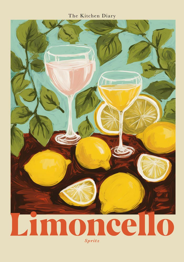 The Kitchen Diary: Limoncello Poster