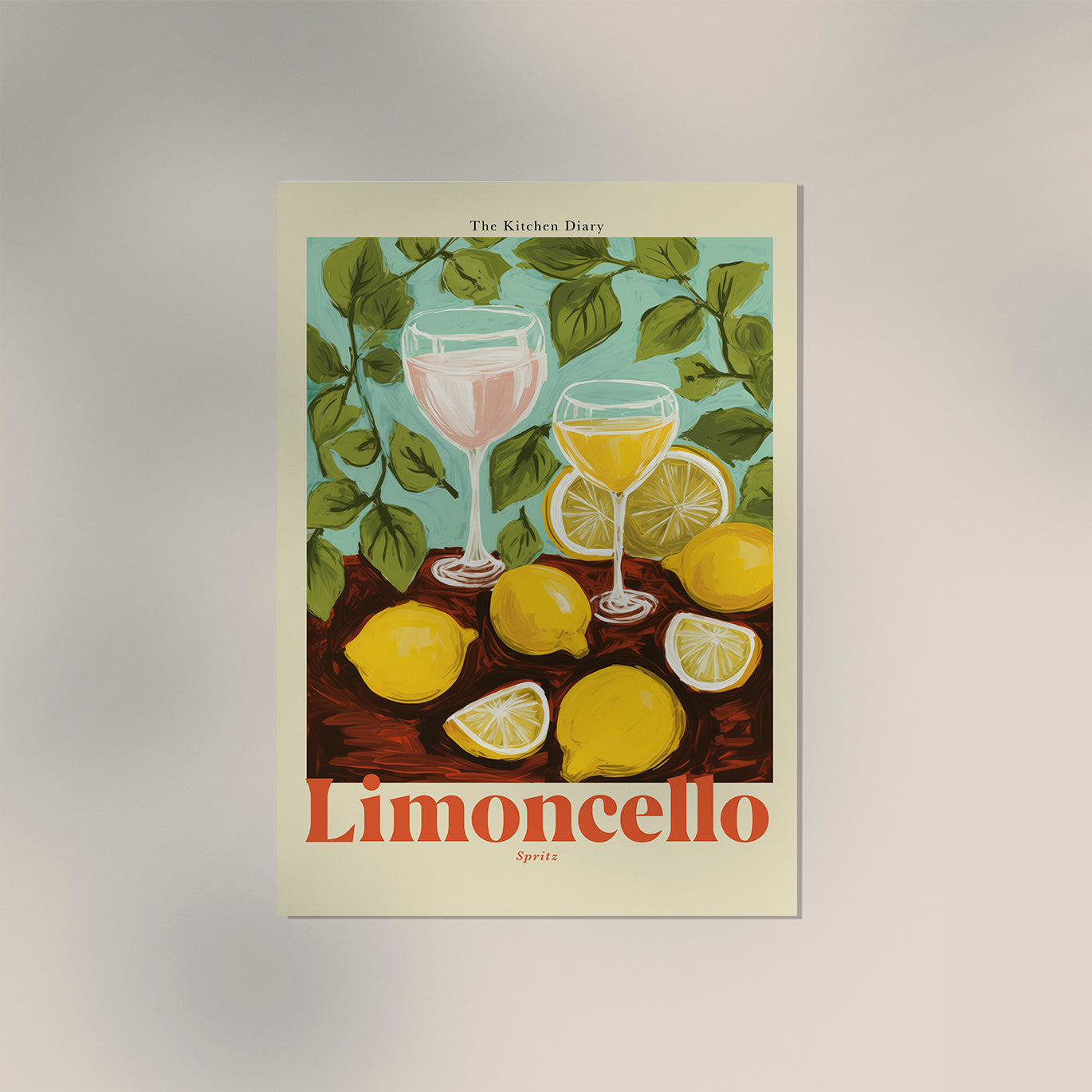 The Kitchen Diary: Limoncello Poster