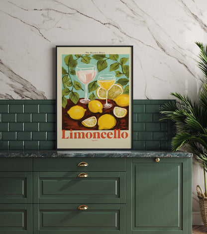 The Kitchen Diary: Limoncello Poster