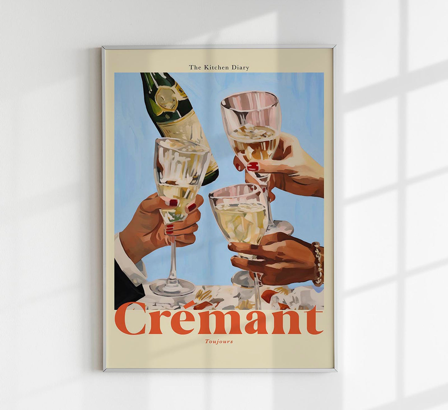 The Kitchen Diary: Cremant Poster