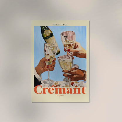 The Kitchen Diary: Cremant Poster