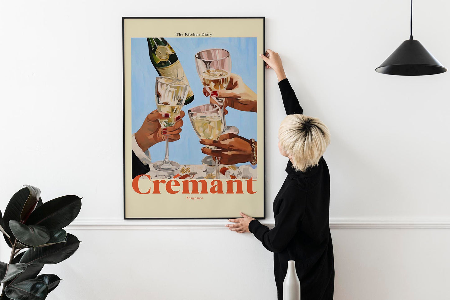 The Kitchen Diary: Cremant Poster