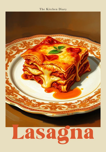 Lasagna The Kitchen Diary