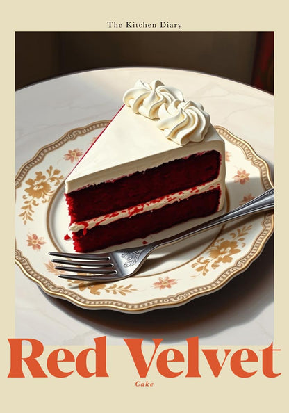 Red Velvet Cake The Kitchen Diary