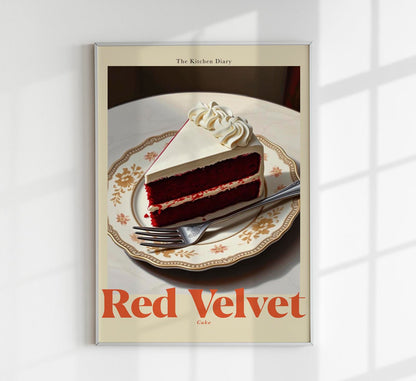 Red Velvet Cake The Kitchen Diary