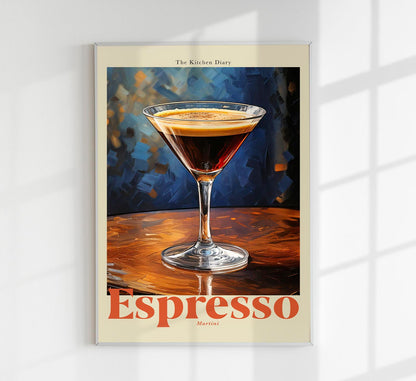 The Kitchen Diary: Espresso Martini Poster